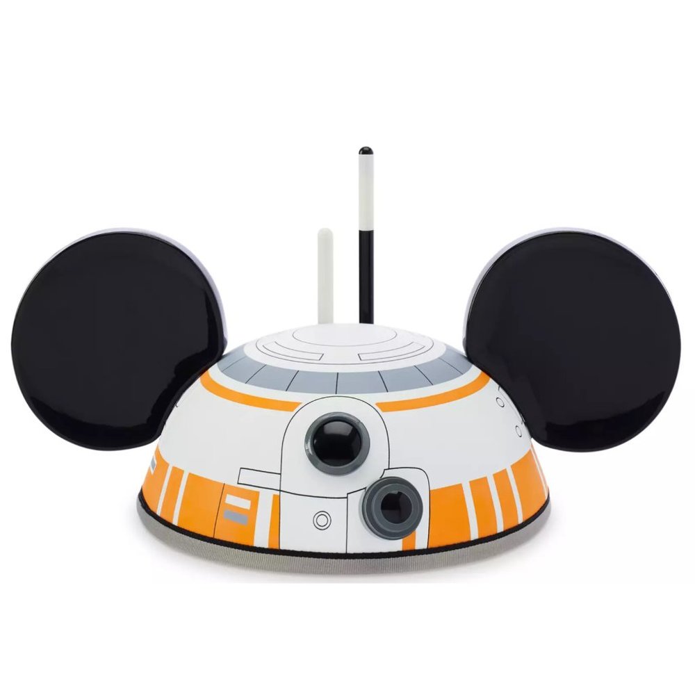 Disney Parks Star Wars BB8 Mickey Ears Hat - Authentic